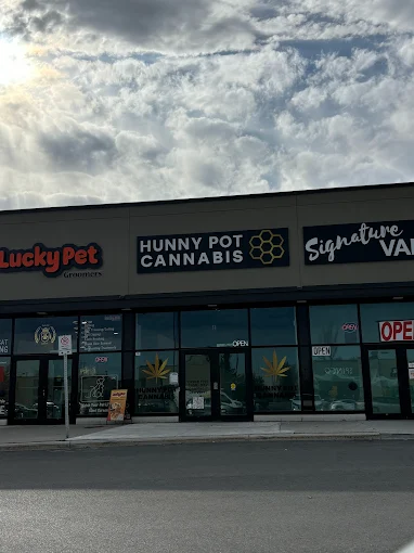 The Hunny Pot Cannabis (5754 Hazeldean Rd, Stittsville) store front