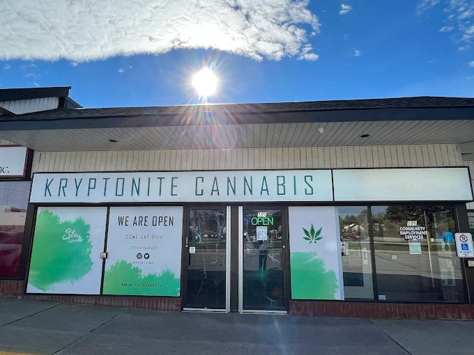 Kryptonite Cannabis store front
