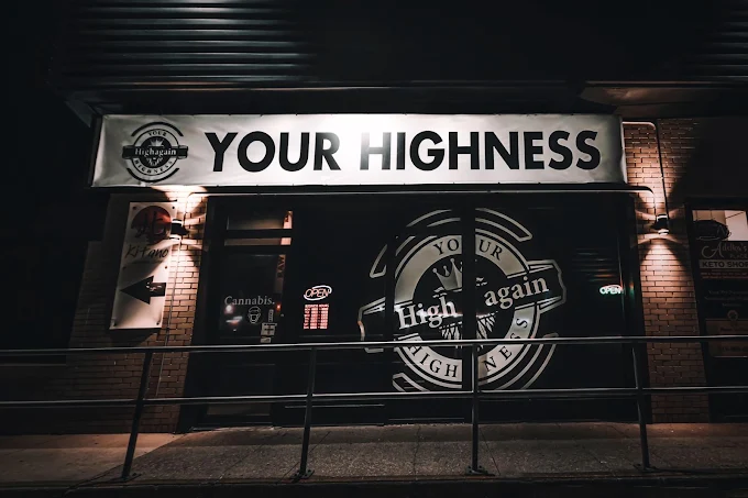 Your Highness Cannabis store front