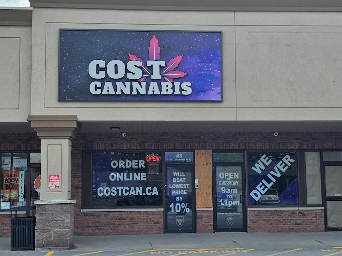 COST CANNABIS store front