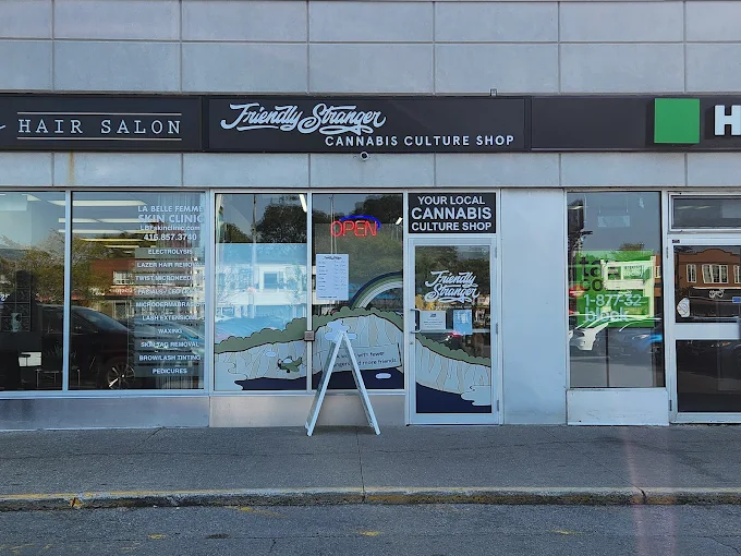 friendly stranger store front