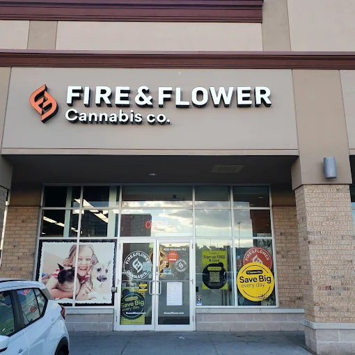 Fire & Flower Cannabis Co store front