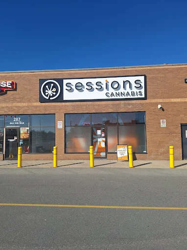 SESSIONS CANNABIS store front