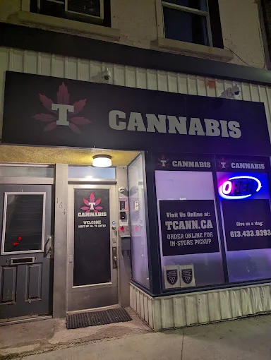 T Cannabis store front