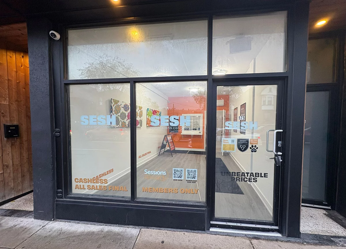 SESH King St store front