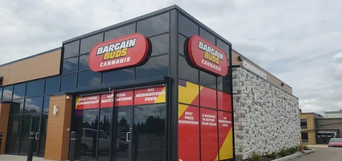Bargain Buds - Bargain Buds Cannabis - Red Deer North store front