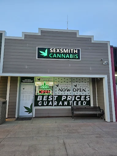Sexsmith Cannabis store front