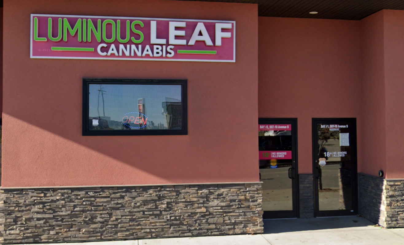 Luminous Leaf store front
