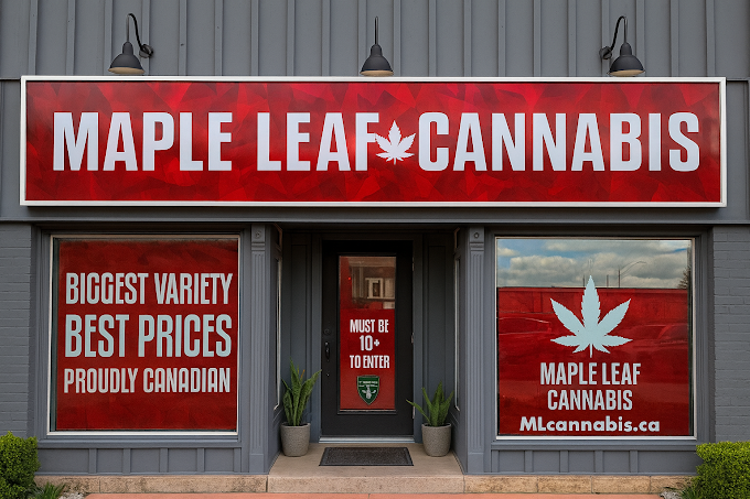 MAPLE LEAF CANNABIS store front