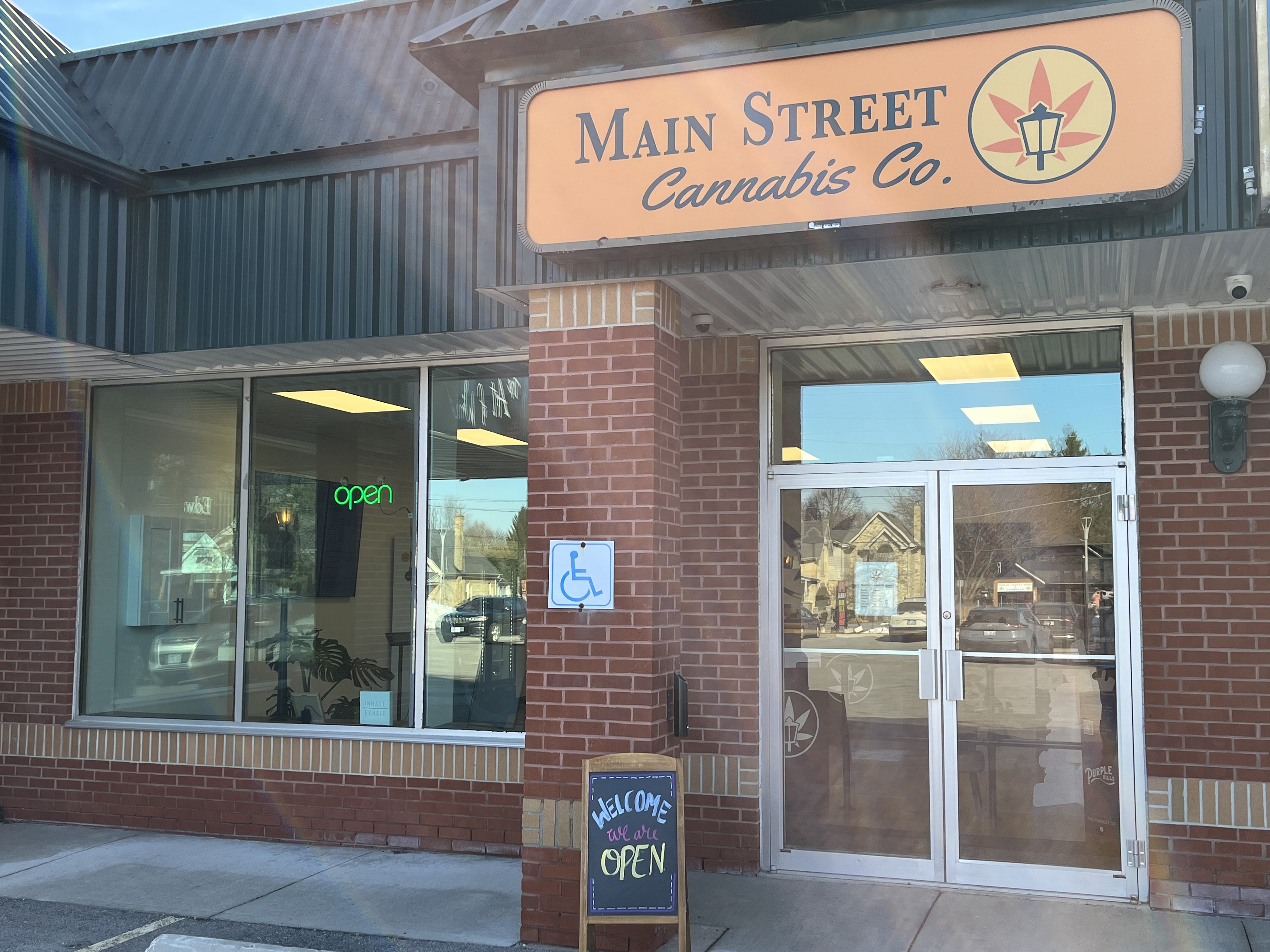 Main Street Cannabis Co. store front