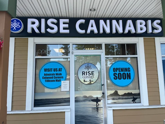 Rise Cannabis store front