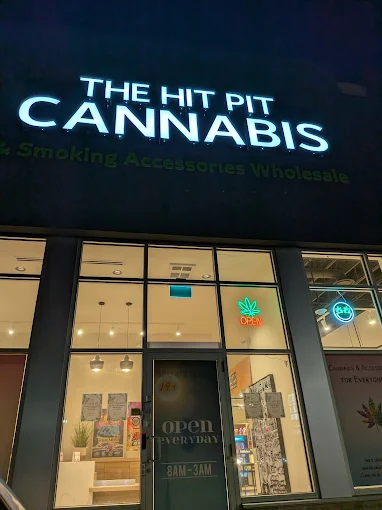 The Hit Pit Cannabis store front
