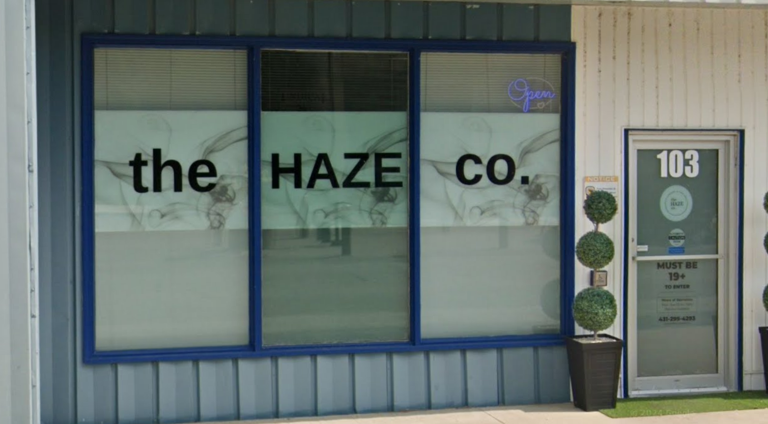 The Haze Company - Glenboro store front