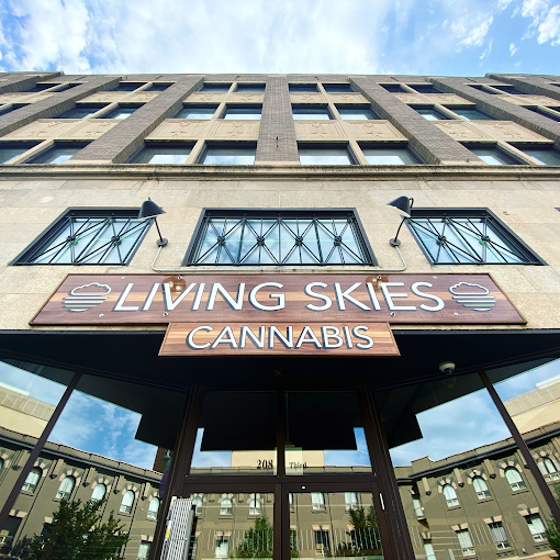 Living Skies Cannabis store front