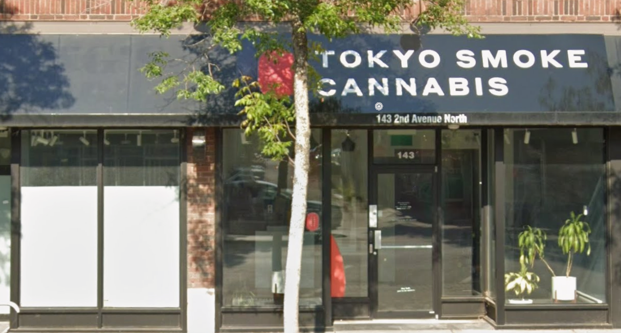 Tokyo Smoke - Saskatoon 2nd Ave store front