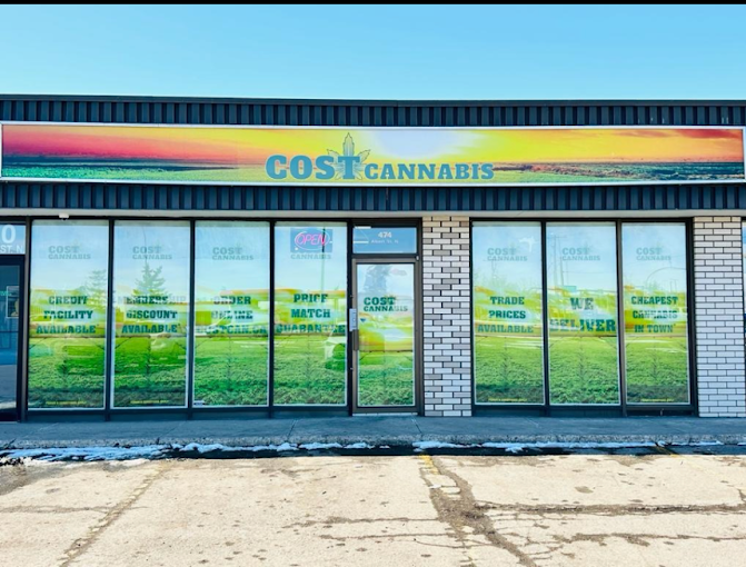 Cost Cannabis - Regina store front