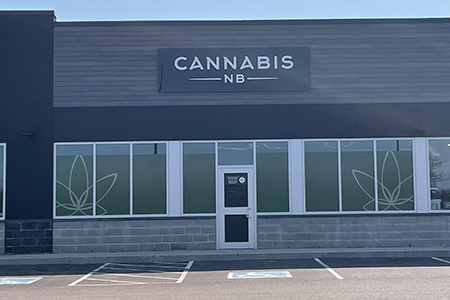 Cannabis NB store front