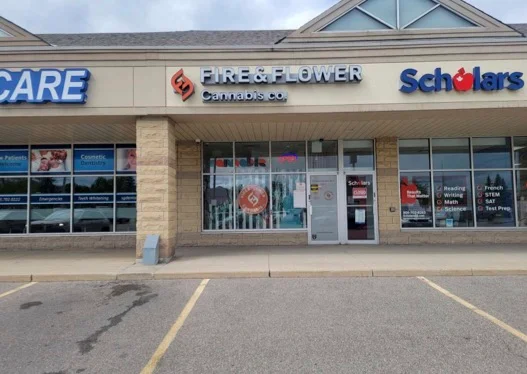 Fire & Flower Cannabis Co. store front
