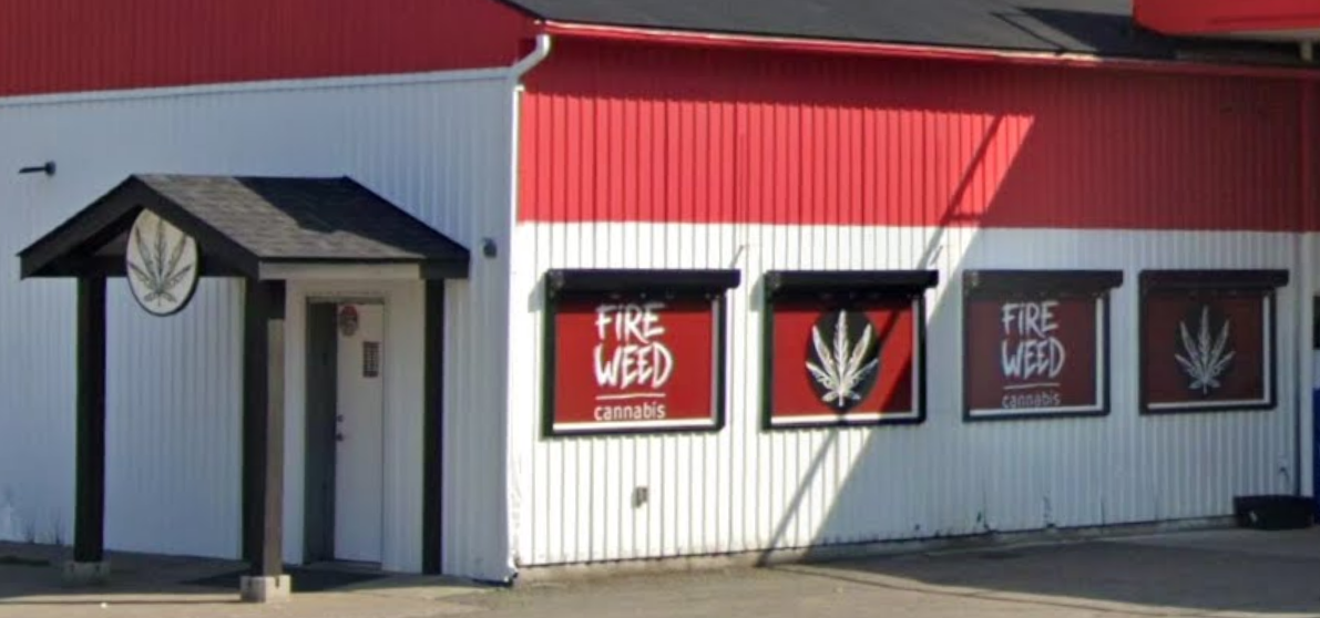 Fireweed Cannabis store front