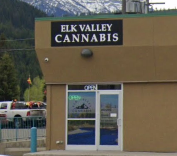Elk Valley Cannabis store front