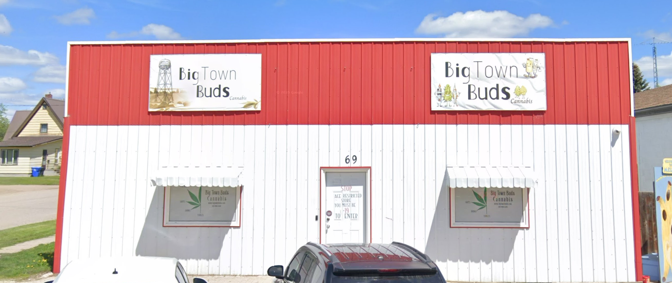 Big Town Buds Cannabis - Deloraine store front