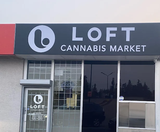 Loft Cannabis Market store front