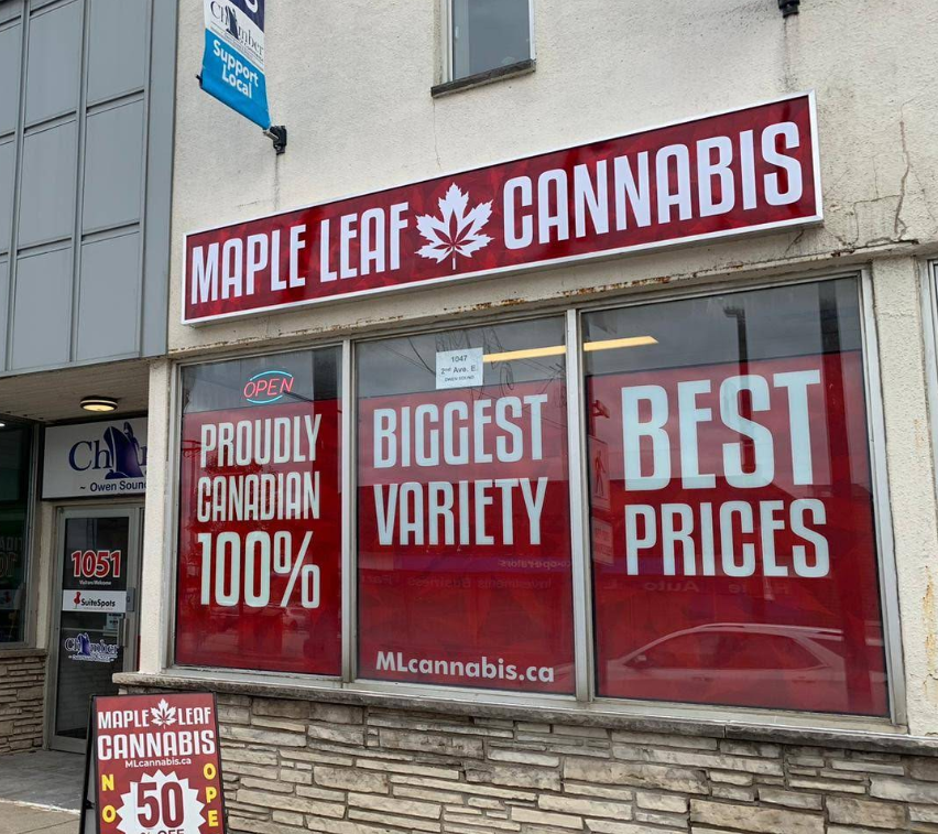 Maple Leaf Owen Sound store front