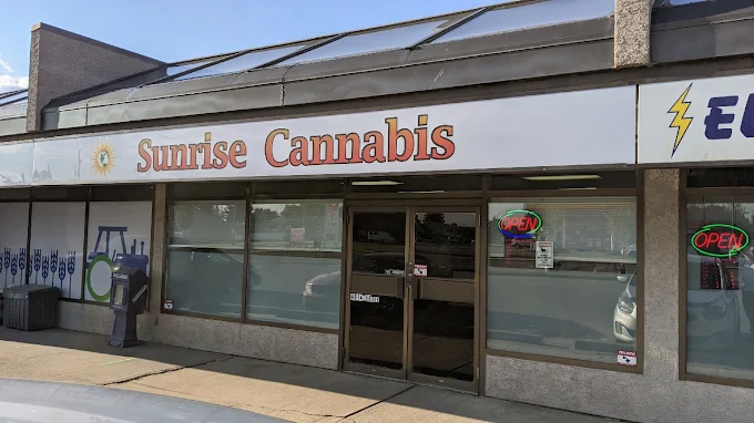 Sunrise Cannabis Retail Ltd. store front