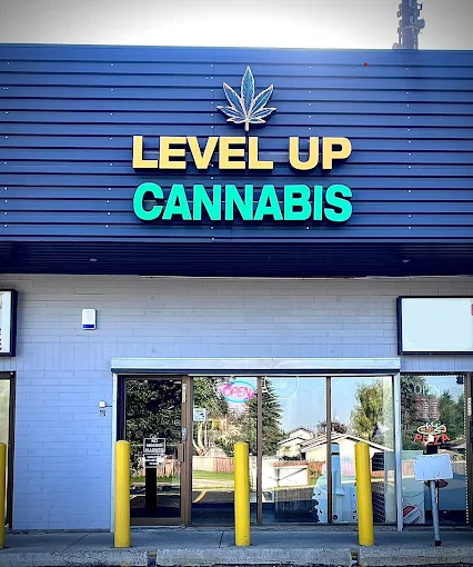 Level Up Cannabis store front