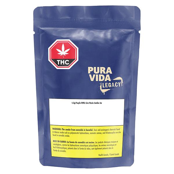 Pura Vida - Purple Rntz Live Rosin Jumbo Jar image 2