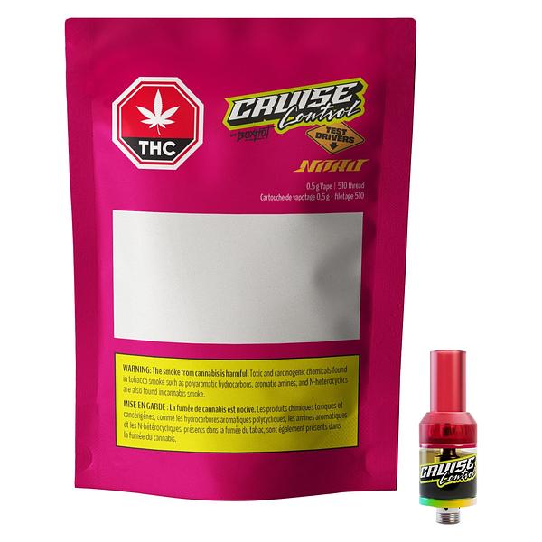 BOXHOT Cruise Control - Test Drivers - Nitro Thc + Cbg 510 Thread Cartridge image 4