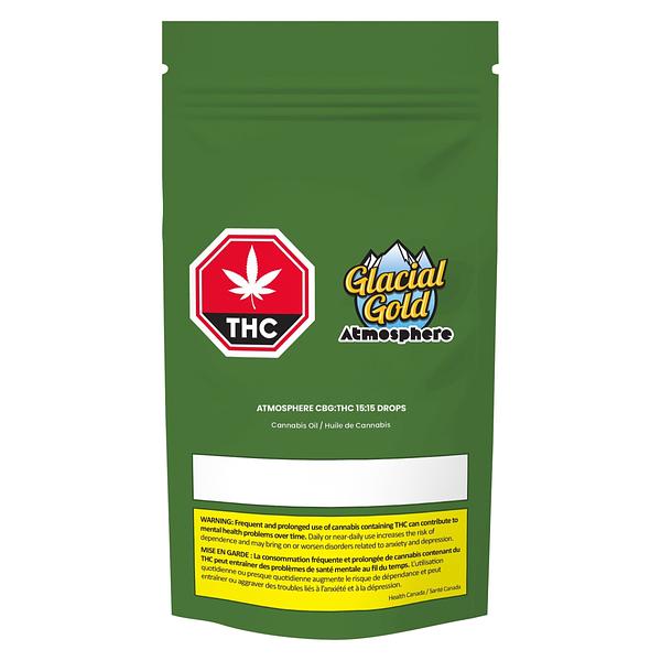 Glacial Gold - Atmosphere Cbg:Thc 15:15 Oil Drops image 2