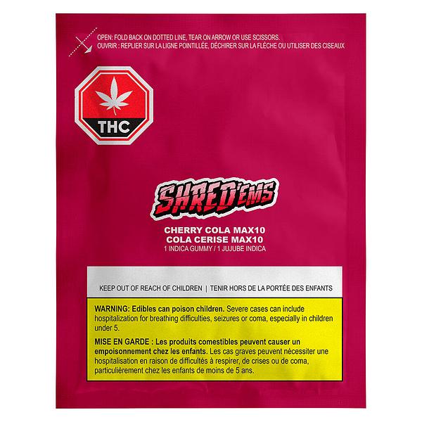 SHRED'EMS - Cherry Cola Party Pack 100 Thc Gummies