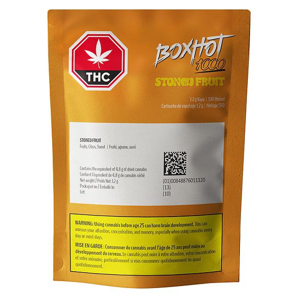 BOXHOT - Stoned Fruit 510 Thread Cartridge