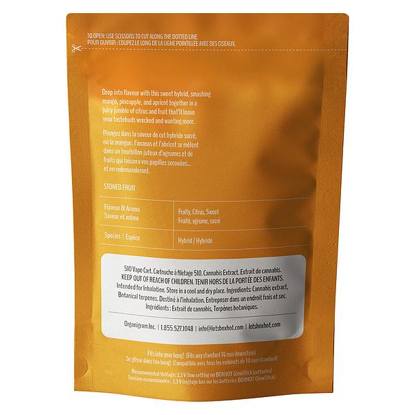 BOXHOT - Stoned Fruit 510 Thread Cartridge