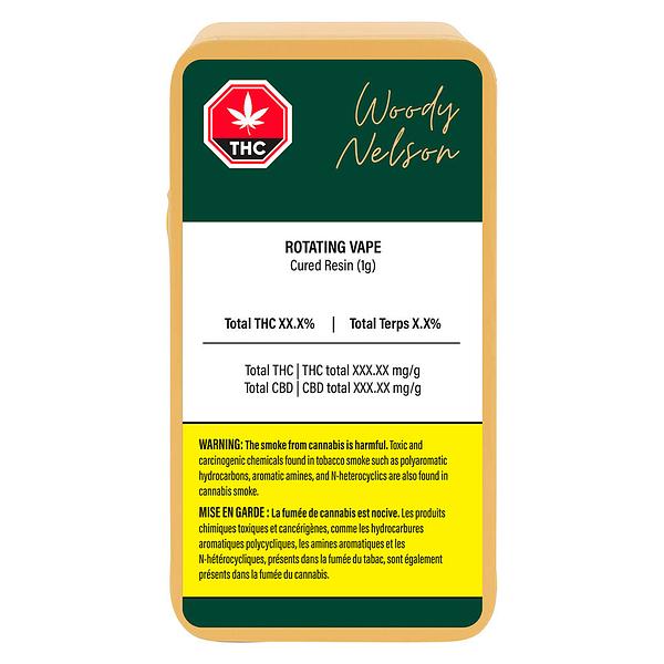 Woody Nelson - Rotating Vape 510 Thread Cartridge