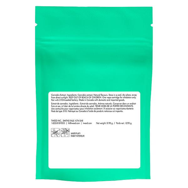 Tweed - Sour Green Apple Liquid Diamonds 510 Thread Cartridge