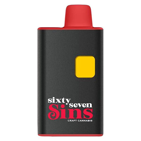 Sixty Seven Sins - Gas Face Cured Resin All In One Disposable Pen