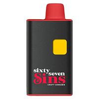Sixty Seven Sins - Gas Face Cured Resin All In One Disposable Pen