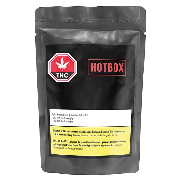Hotbox - Gas Mask Live Rosin