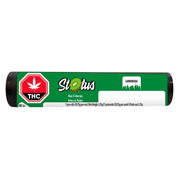 Status - Lamborkiwi Liquid Diamond Infused Kief Coated Pre-Roll