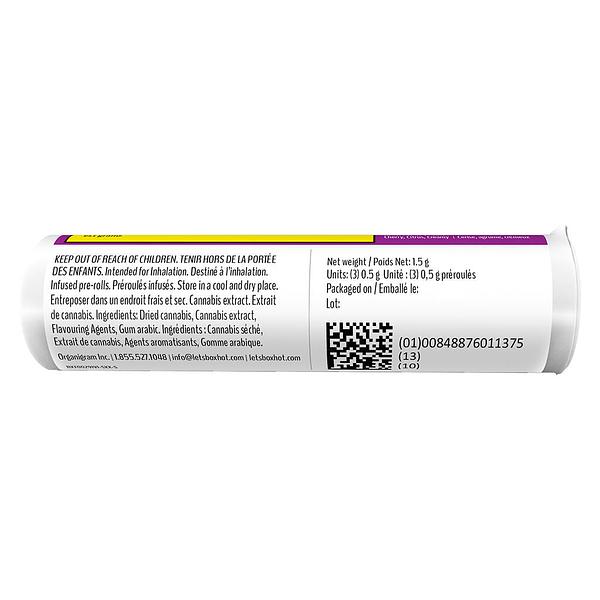 BOXHOT - Diamond Doobies Deluxe - Trifecta Infused Pre-Roll