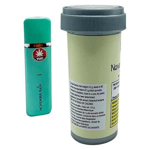 November Rain - Canadian Thunder Rosin Bar Disposable Vape image 4