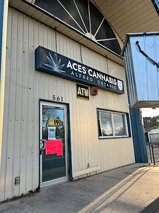 Aces Cannabis - Alfred store front