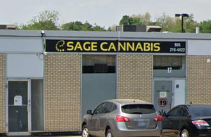 Sage Cannabis store front
