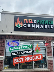 Fuel & Flower Cannabis store front