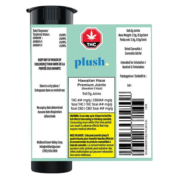 Plush - Hawaiian Haze Premium Joints image 3
