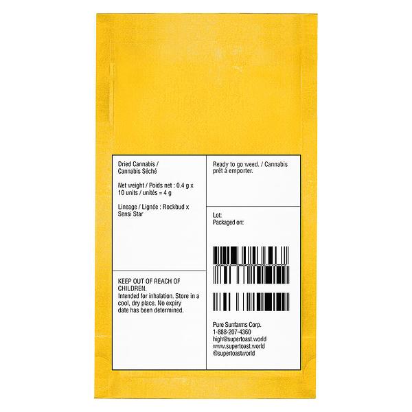 Super Toast - Rockstar Slims Pre Roll image 3