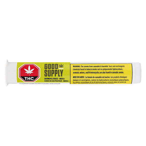 Good Supply - Grower's Choice Indica Pre Roll