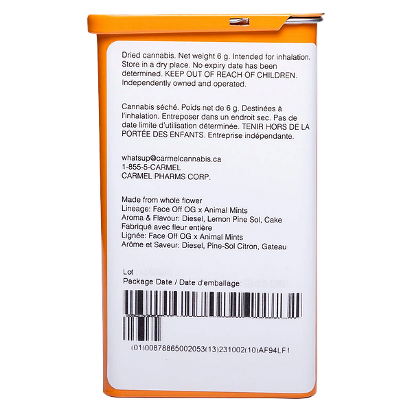 Carmel - Animal Face Pre Roll